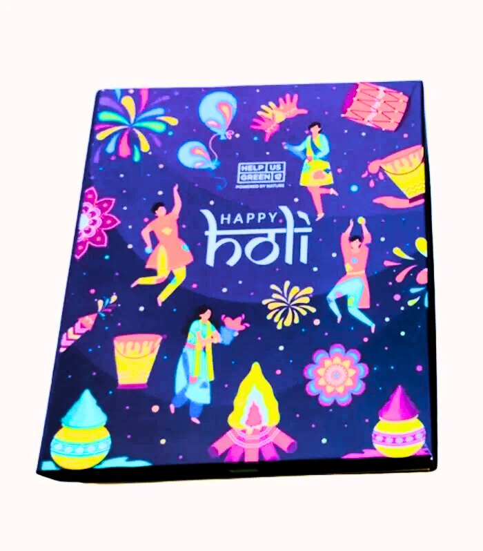 Printed Festive Rigid Gift Box