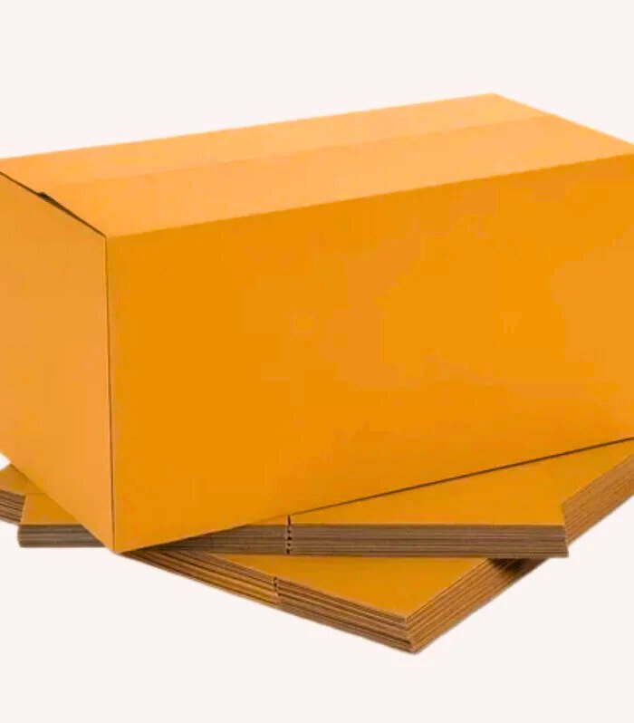 Plain Brown Corrugated Packaging Box