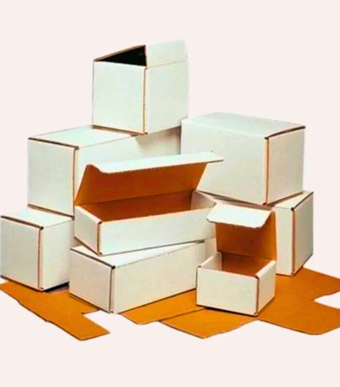 White Corrugated Mailer Packaging Box