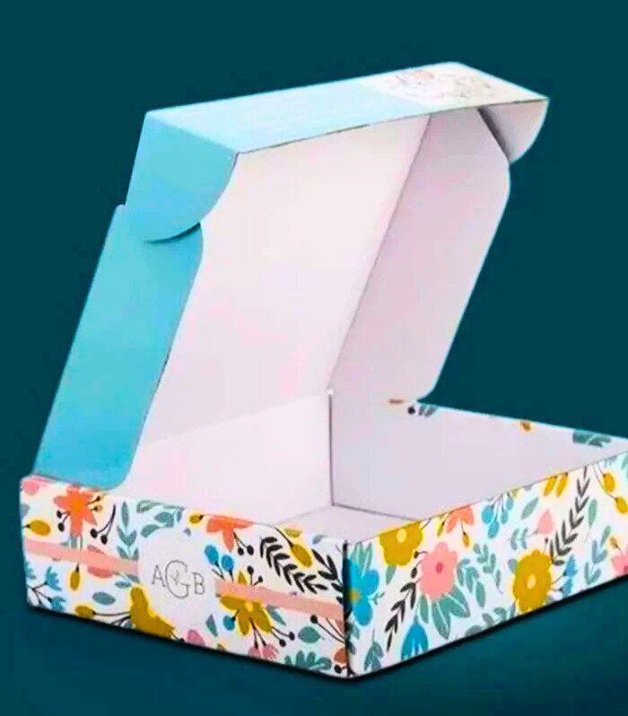 Duplex corrugated folding Box