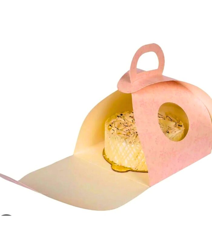 Folding Cake Box with PVC Window
