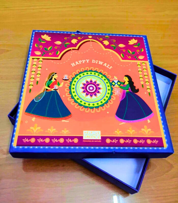 Diwali gift rigid Box