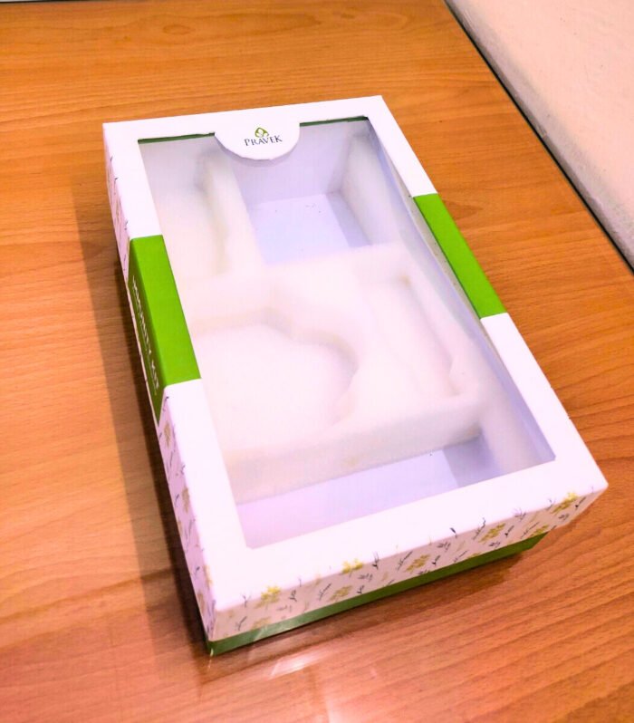 Top & Bottom Combo Gift Rigid Box with PVC Window