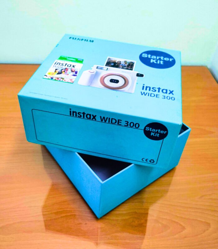 Top & Bottom Camera Rigid Packaging Box